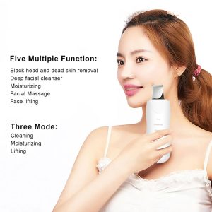 Vibration Face Skin Scrubber Blackhead Remover Pore Cleaner Facial Beauty