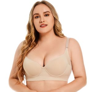 Plus-Size Smooth Seamless Lingerie Lifting Side-Smoothing Support